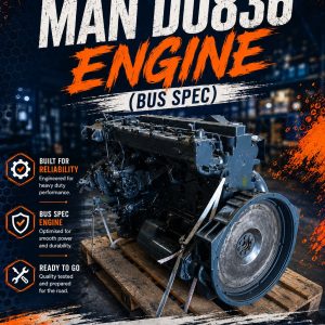 MAN D0836 Engine (Bus Spec)