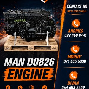 MAN D0826 Engine