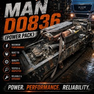 MAN D0836 Truck Engine (Power Pack)
