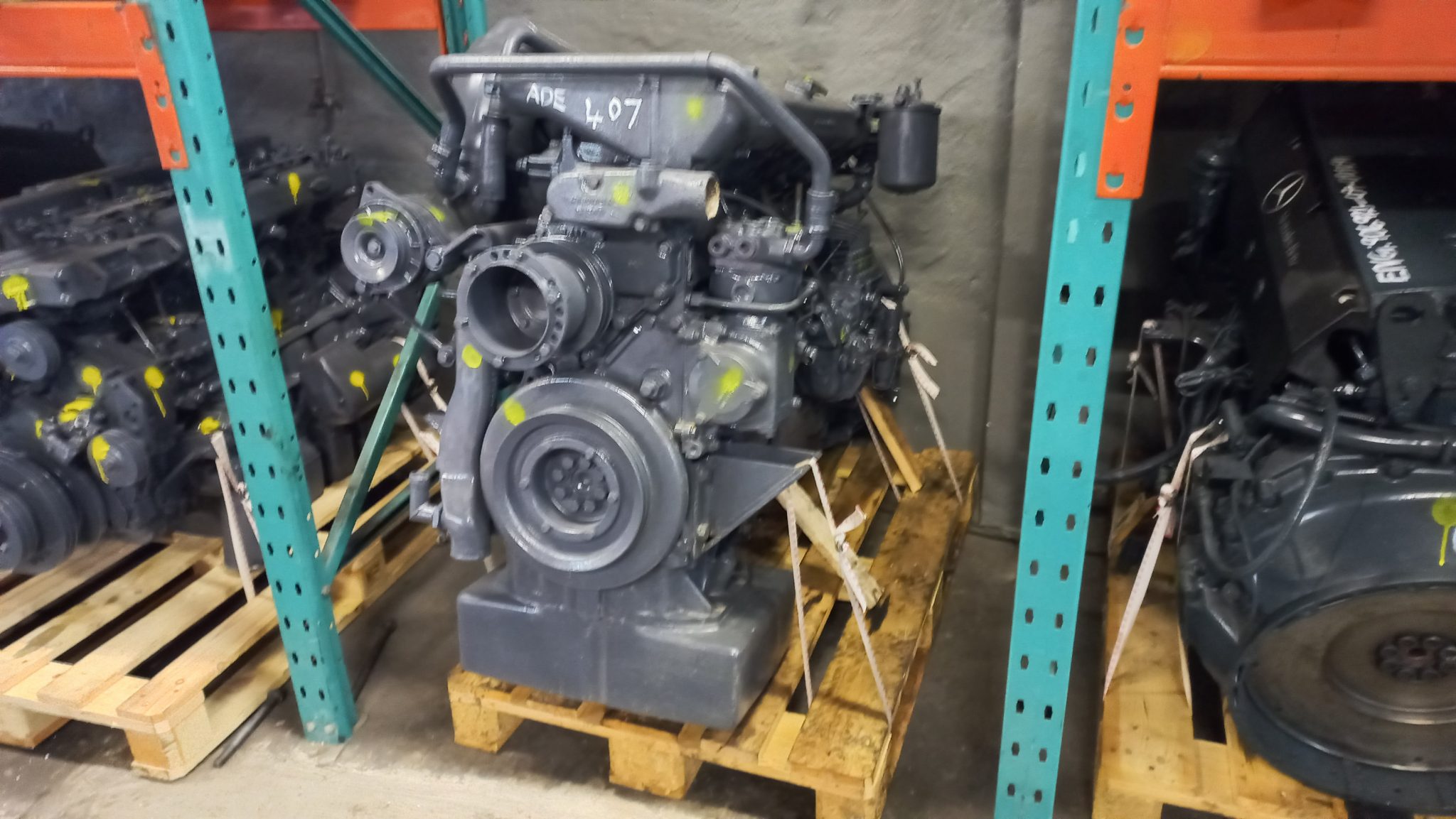 Mercedes OM407 TURBO Truck engine Durban Truck and Bus Spares