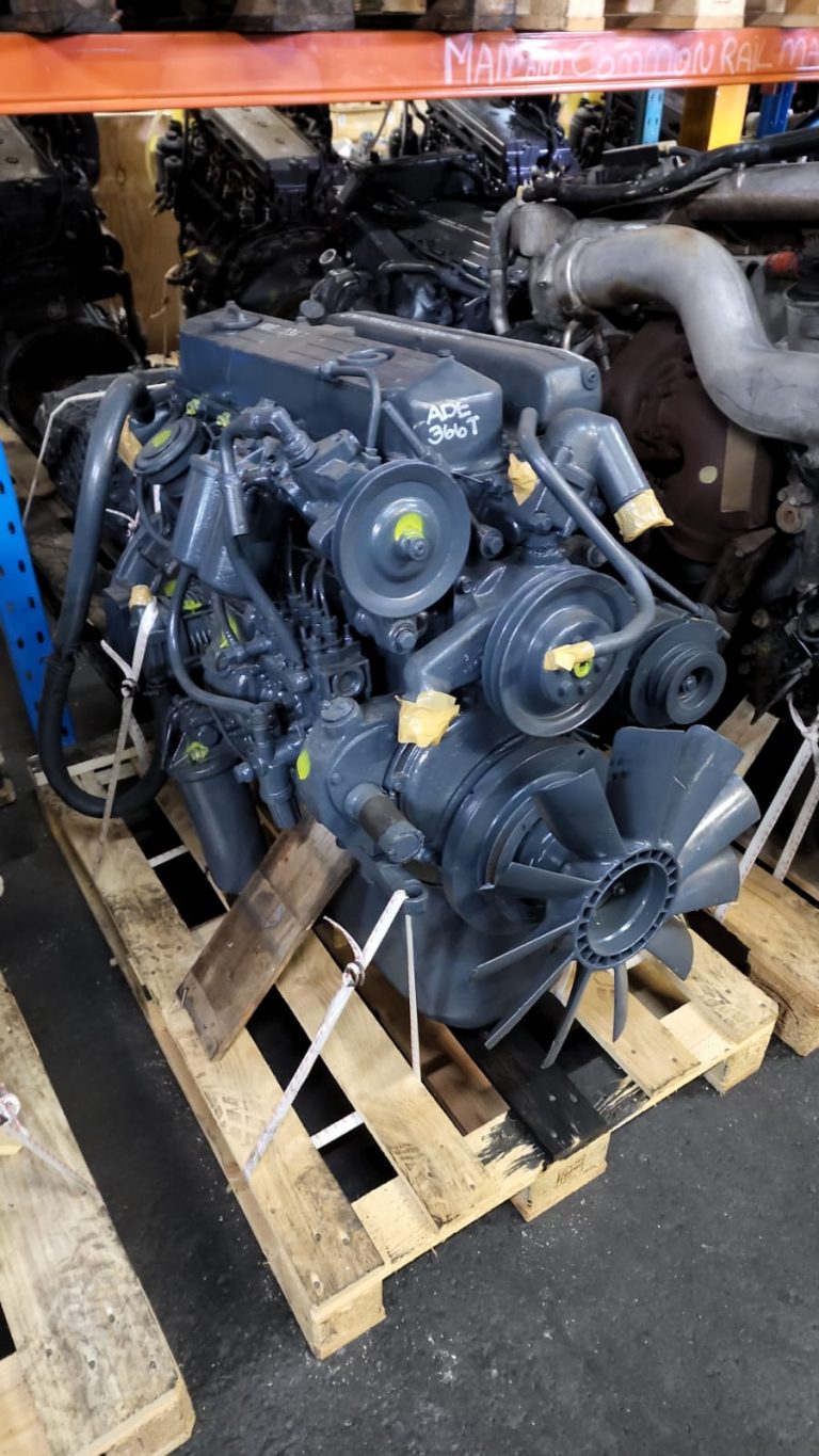 Mercedes 366 Turbo Engine
