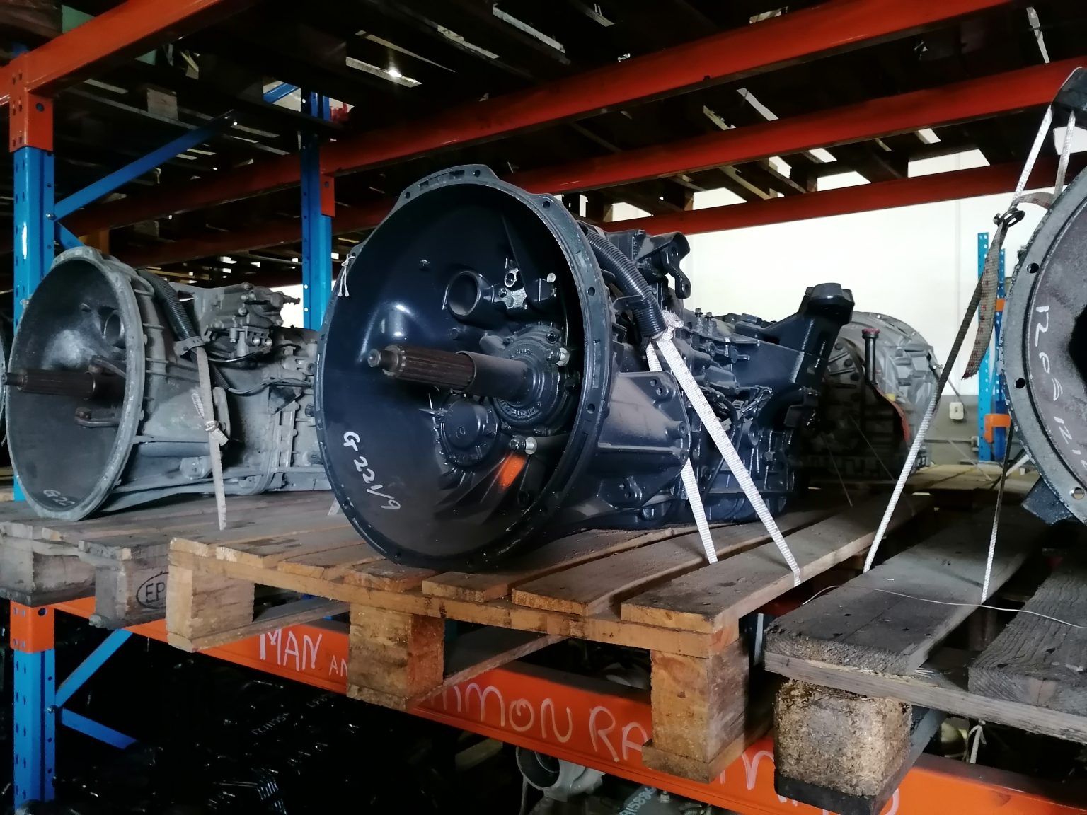Mercedes G221-9 Gearbox