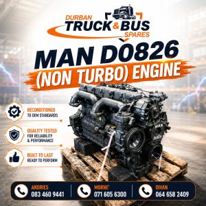MAN D0826 (Non-Turbo) Truck Engines