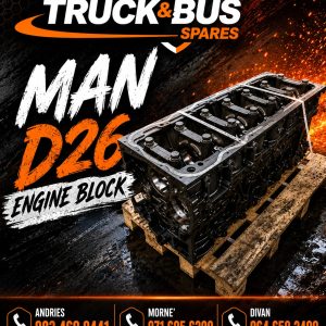 MAN D26 Engine Block