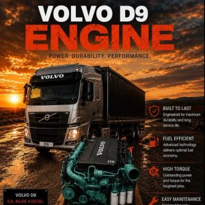 Volvo D9 Truck Engine