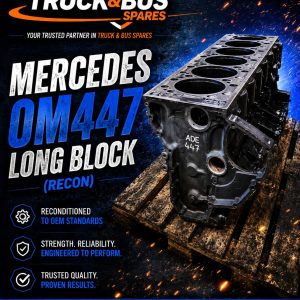 Mercedes OM447 Long Block (RECON)