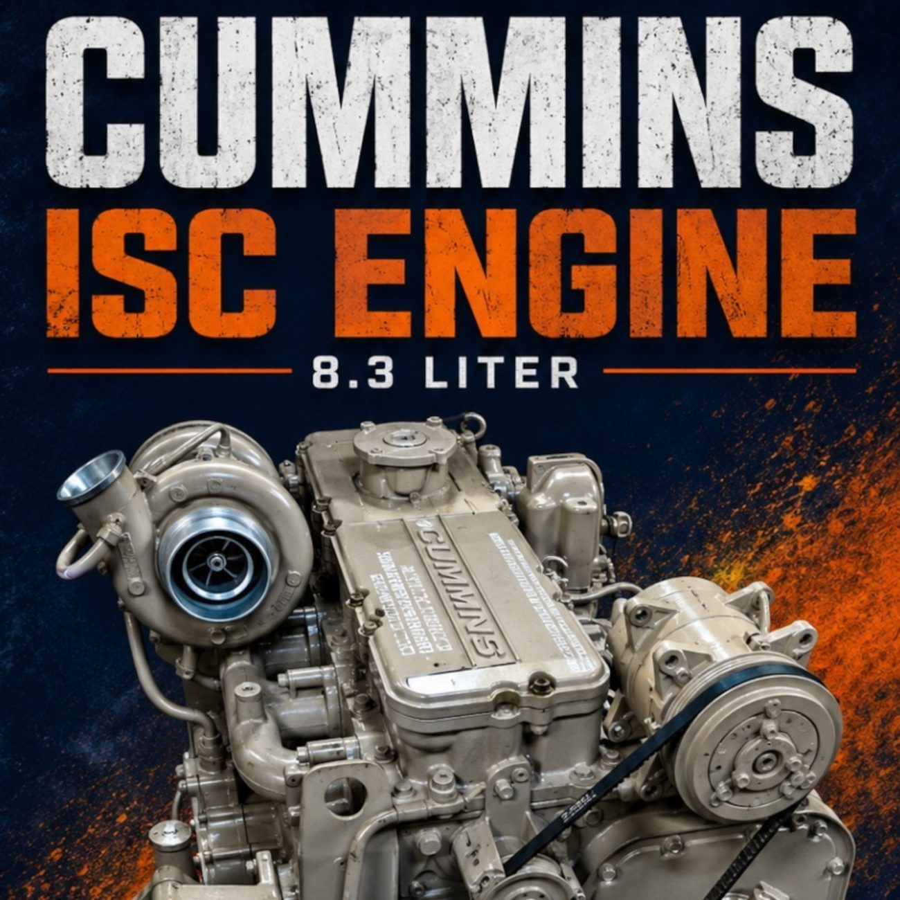 Isc Racing Bus Cummins ISC Engine - Durban Truck and Bus Spares
